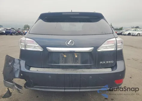 2011 Lexus Rx 350 из США, поврежденный, VIN 2T2ZK1BA0BC042900
